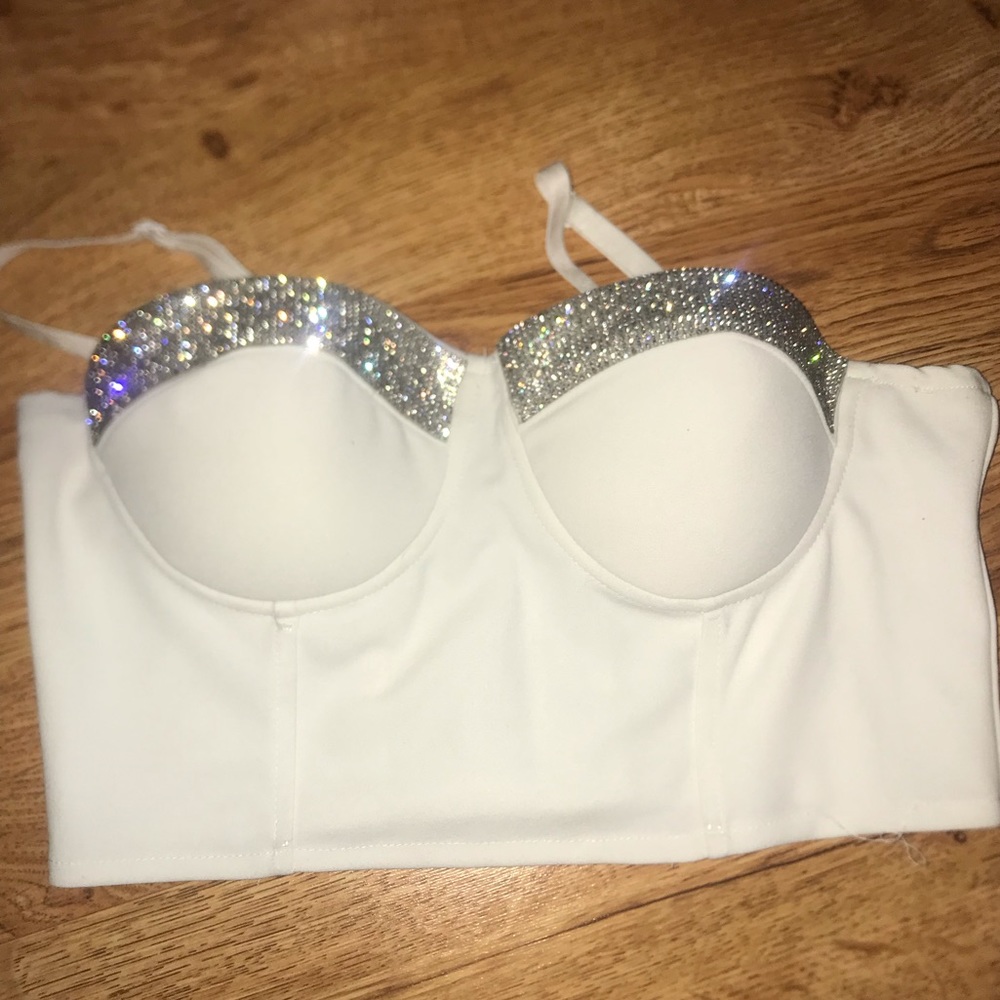 Sparkly and Fun crop top